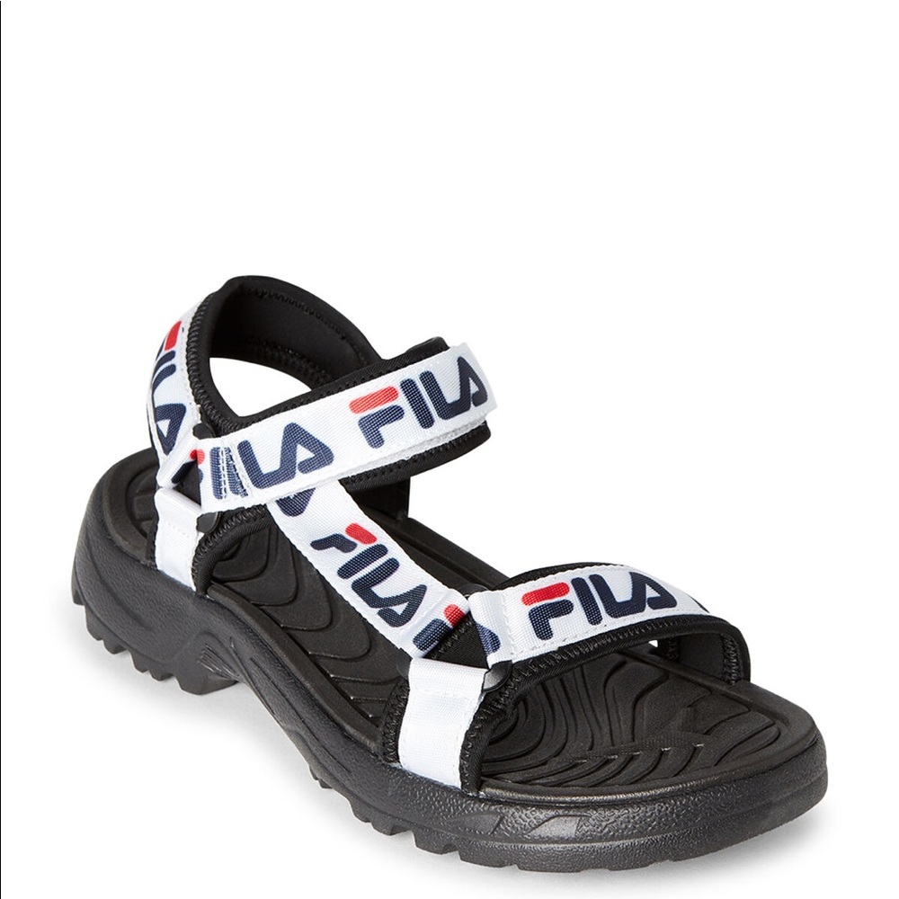 Fila Sport Velcro Sandals With Straps